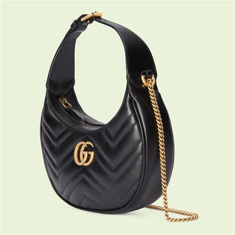 gucci halfmoon|Gucci half moon shoulder bag.